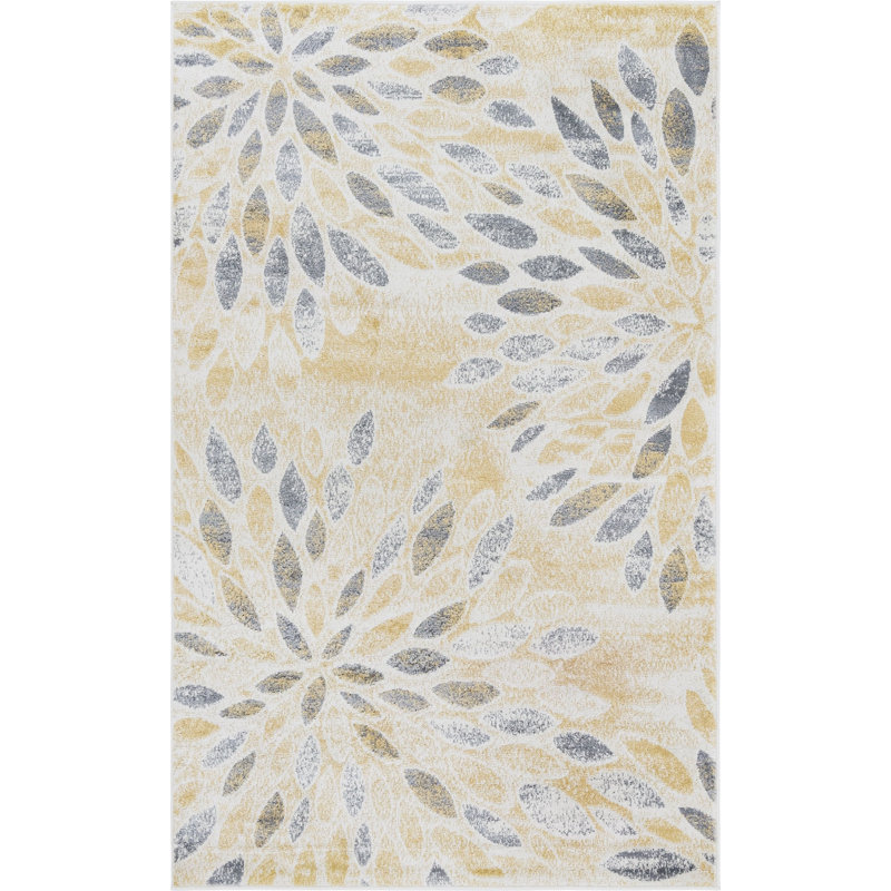 Azai Abstract Indoor Rug, Rectangle 5' x 8'