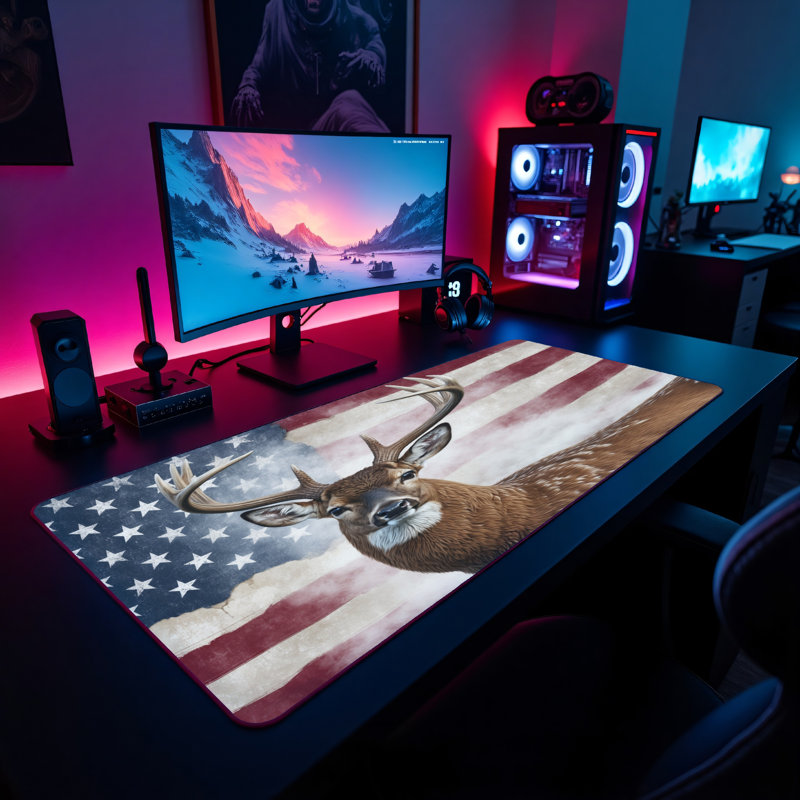 Polyester Desk Pad, 23.6x13.8
