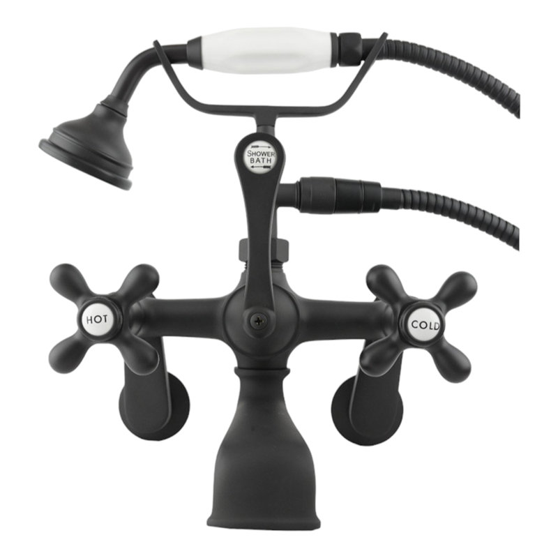 Thames Tub Mount British Telephone Faucet Set by Strom Living, Oil Rubbed Bronze