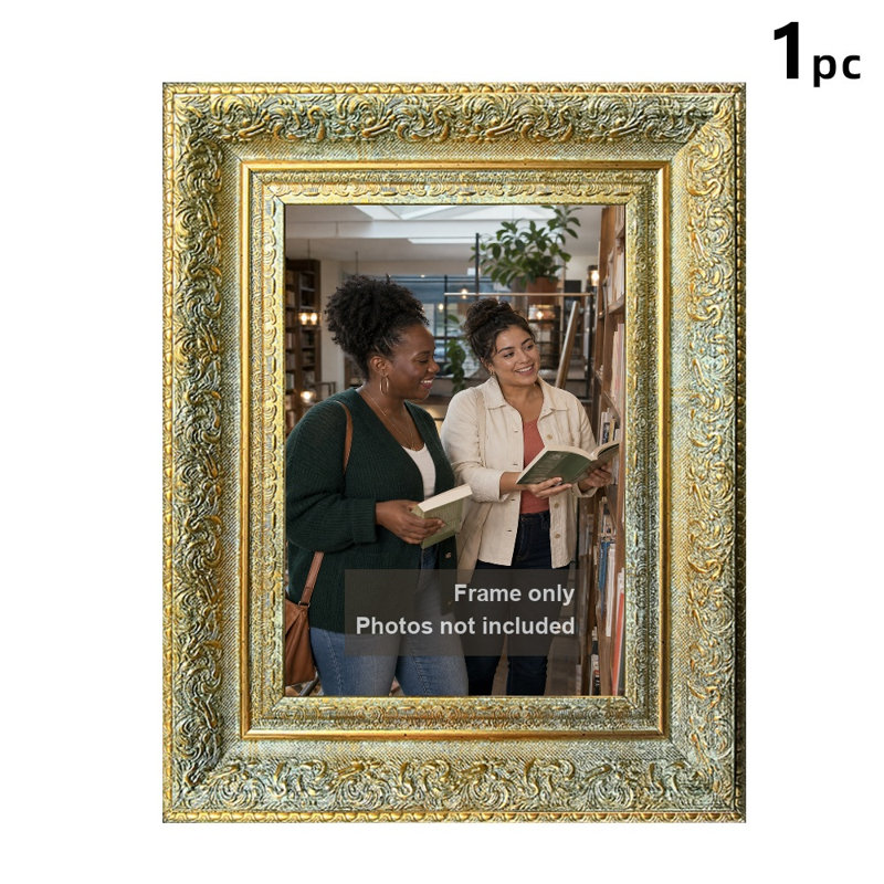 Cadre photo style antique 1 pièce 8 po x 10 po doré antique
