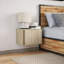 Daryana 50cm W Manufactured Wood Bedside Table-1366402219
