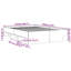 Vidaxl Bed Frame Without Mattress Engineered Wood-105716621-128621773