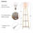 60.04'' Gold Tripod Floor Lamp-2108722648