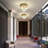 Janalyn Crystal Flush Mount