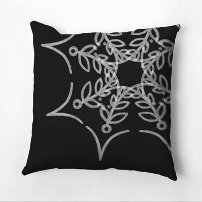 Housse de coussin carrée et insert Web art