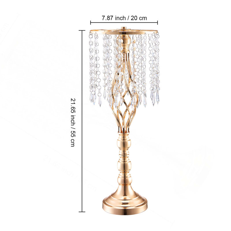 Vase en cristal 10 pièces pour mariage