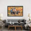 «Rhino and Baby», impression sur toile-72410949-72410948-33109780