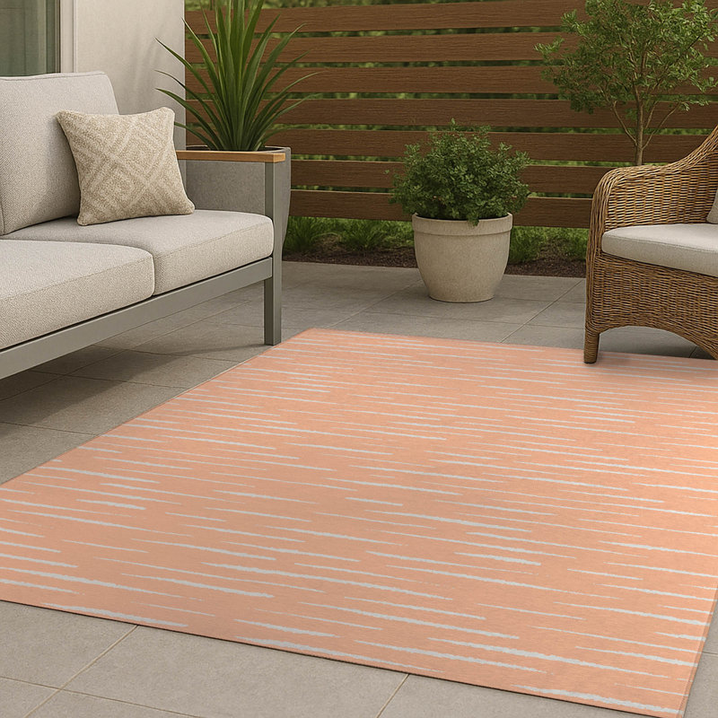 Tapis d'extérieur antidérapant Lak, Rectangle 5 pi x 7 pi