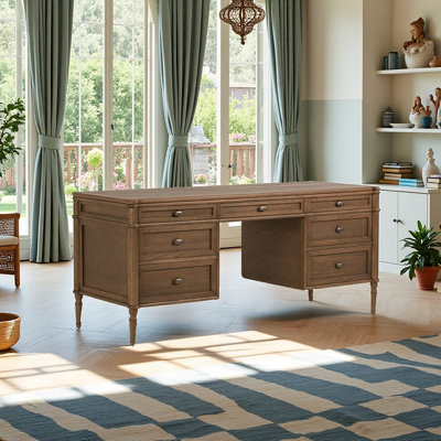 Bureau classique de style champêtre