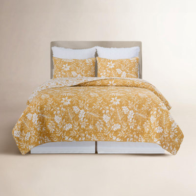 Everview Toile Cotton Quilt Bedding Set