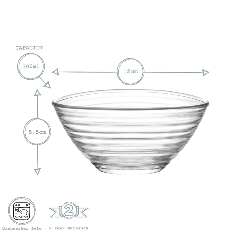 LAV Glass Serving Bowl