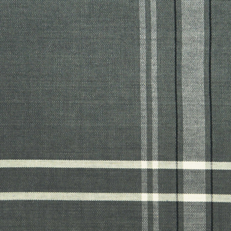 Shelton Striped 100% Cotton Table Runner, 14" W x 72" L, Gray
