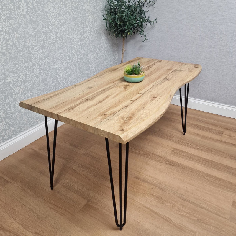 Dining Set, Cream/Brrown
