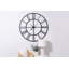 Metal Skeleton Wall Clock