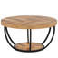 Table basse 31,7 "en bois à 2 niveaux avec tablettes de rangement-682118530