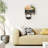 Blackboard Mail Slot Wall Hanger Gray