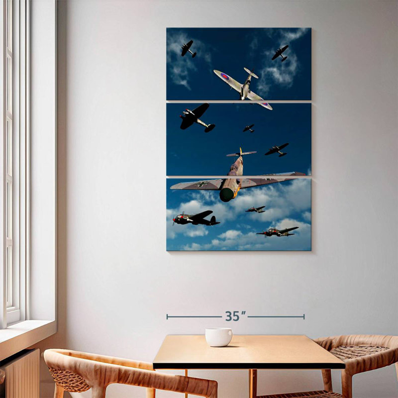 Mehar War Aviation, 38" H x 24" W