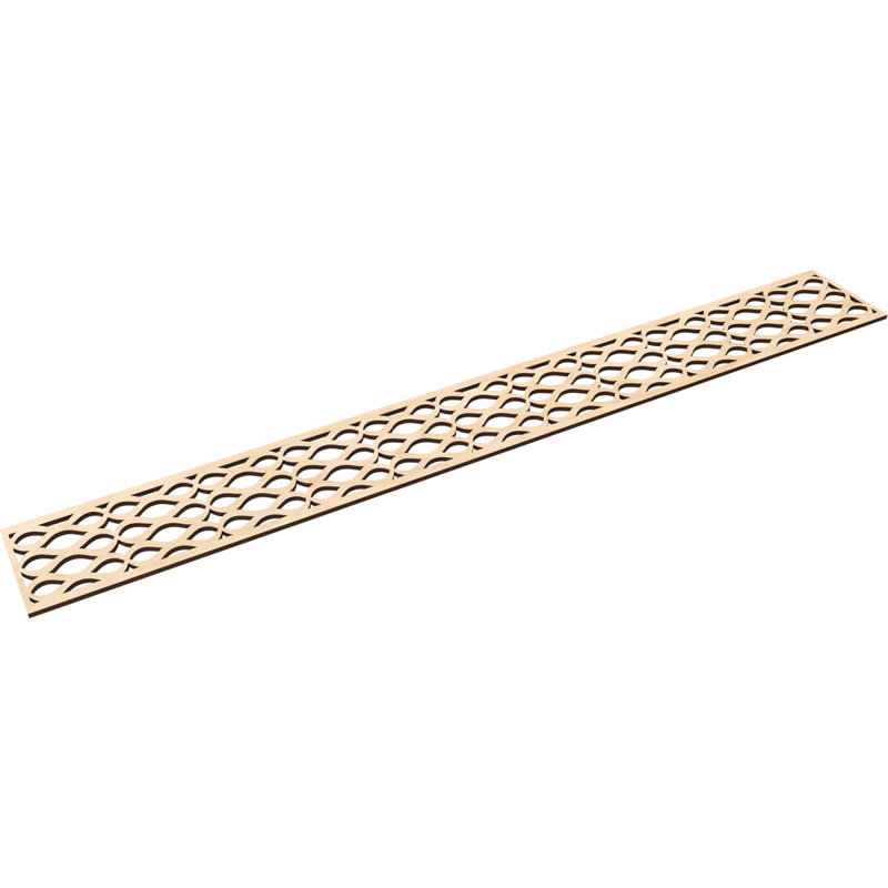 Moulure de panneau Somerset, Bouleau, H 6 po x l 46,5 po x P 0,375 po