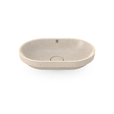 Woodio Soft60 15.748'' Wood Oval Bathroom Sink