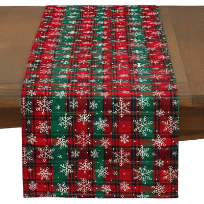 Chemin de table de Noël Holiday Tartan