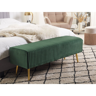 Bodner Velvet Upholstered Bench