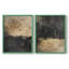 ABSTRACT Series CCDXL - Impression encadrée de qualité supérieure - prête à être accrochée - aucun clou requis - aucun clou requis-1659936047-1659936032