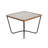 Square Modern Coffee Table, Sturdy Center Table for Living Room Lounge