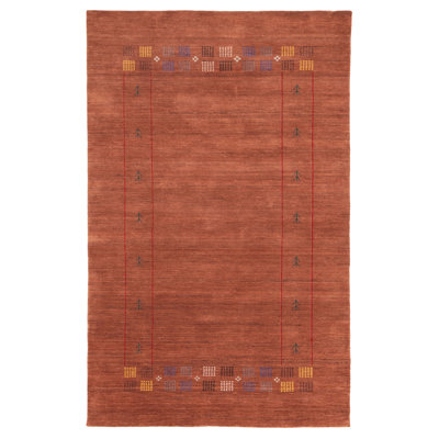 Kashkuli Gabbeh Copper Rug 4'10" x 7'10"