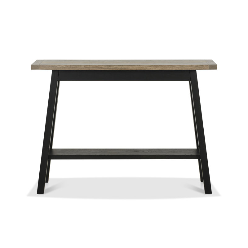 Roscommon Console Table, 78H x 110 W x 38 D cm, Rustic Oak, Rustic Oak