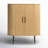 Iris 2-Door Accent Cabinet with Tambour Doors-80860622