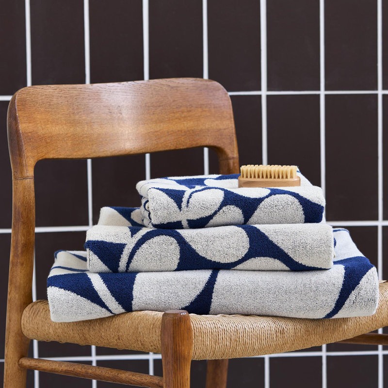 Sycamore Stripe Dusk/Blue 100x150 Bath Sheet