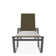 Holna Outdoor Rust-Resistant Metal Chaise Lounge