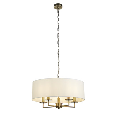 Clearwater 5 - Light Shaded Chandelier
