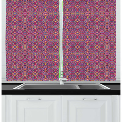 Floral Kitchen Curtain