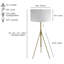 58" - 72"H Adjustable Tripod Floor W/ Kd Shade (1Pcs/Ctn)   (1.78/9.9)