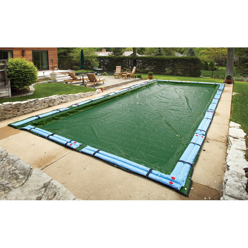 12-Year Rectangular In Ground Pool Winter Cover, 14' x 28'