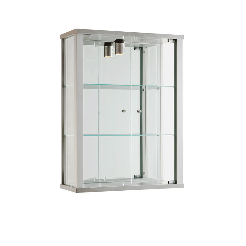 Rachel Display Cabinet, Silver