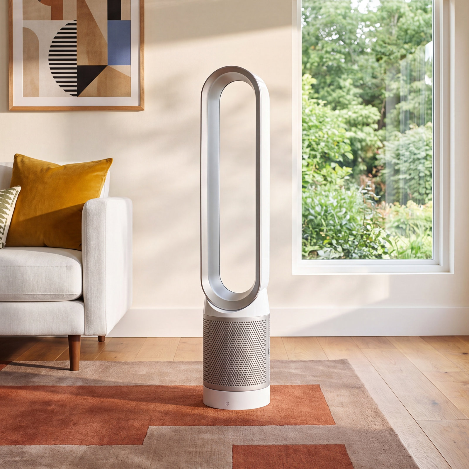 Dyson Pure Cool Purifier with HEPA Filter, White