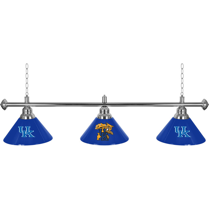 University Of Kentucky 3 - Light Pool Table Lights Pendant