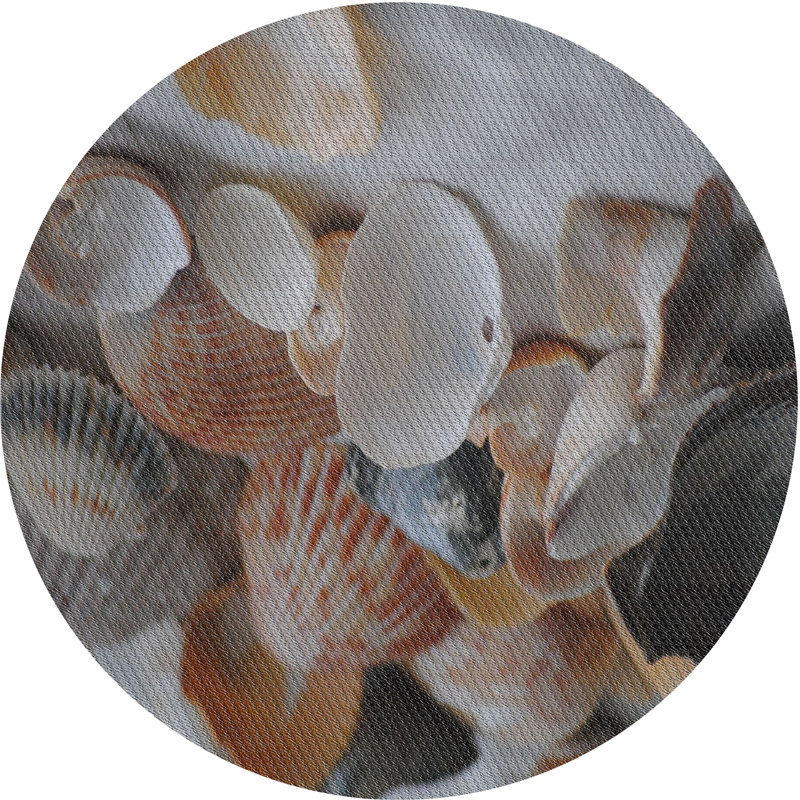 Hoopes Indoor Rug, Round 5'