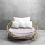Decorative Indoor Outdoor Waterproof Round Cushion Cover, Patio Bar Stool UV Resistant Seat Cover-319488228