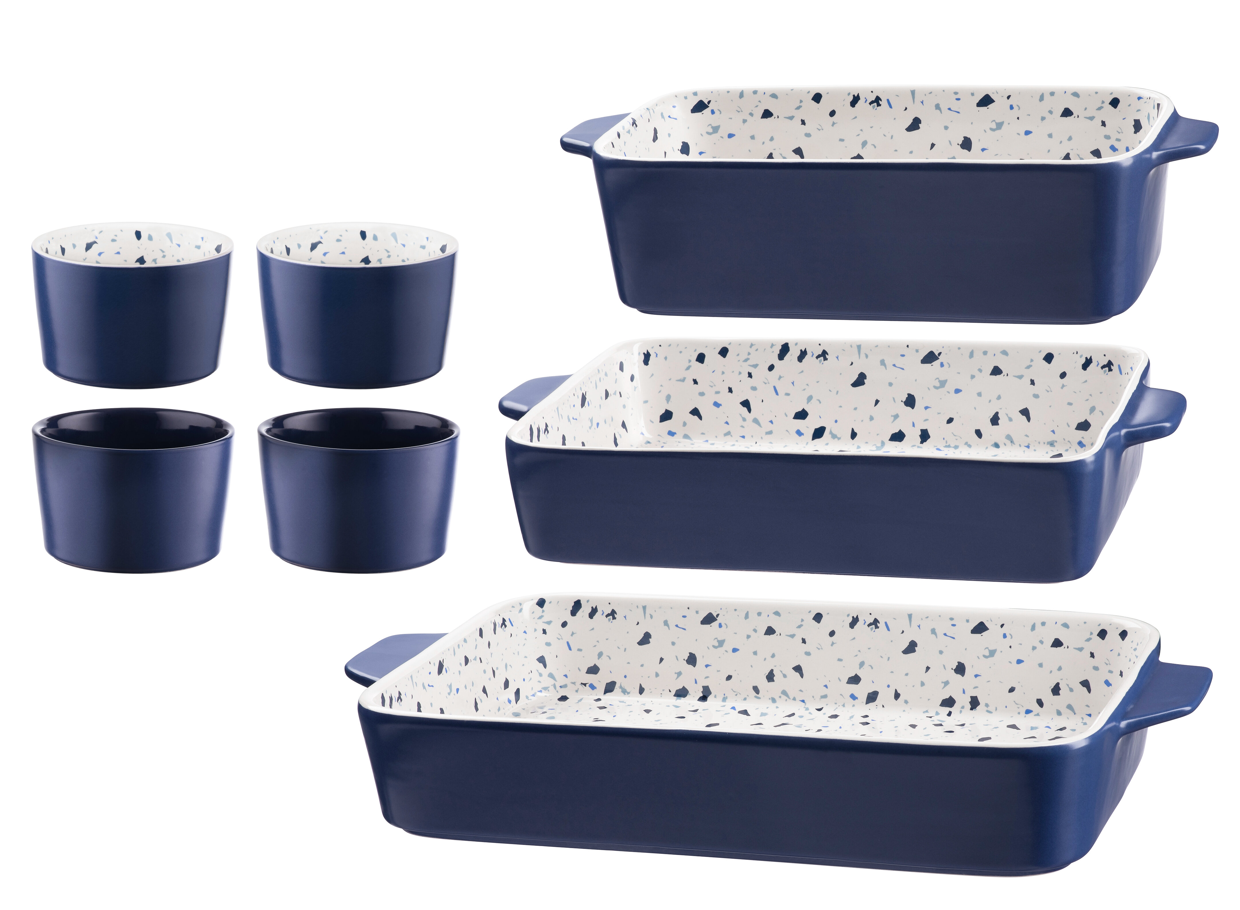La Rochelle 7 Piece Non-Stick Ceramic Bakeware Set & Reviews