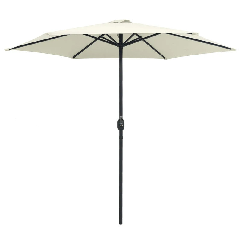 ClipperCove 270cm Market Parasol, Sand White