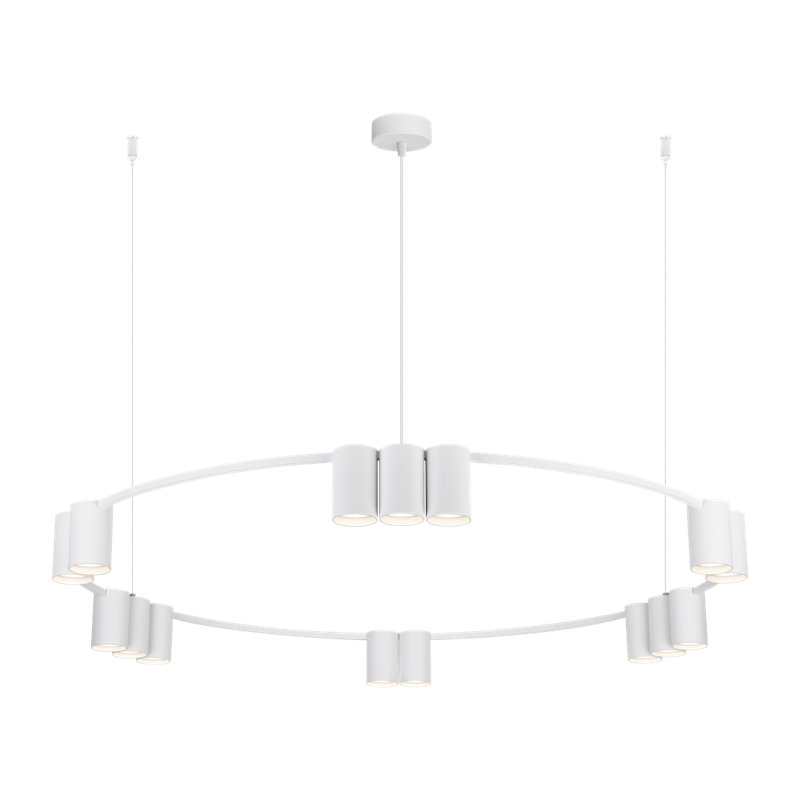 Genesis 15 - Light Pendant, White, White