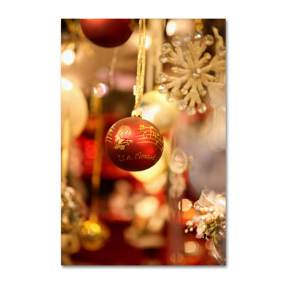 Ann 'Christmas' Photographic Print on Wrapped Canvas