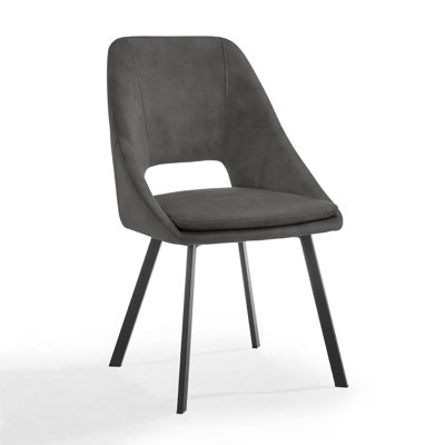 Ekalaka 48 cm H Velvet Side Chair