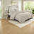 Luxury Cotton Chenille Bedding Set, Shabby Chic Style For Home