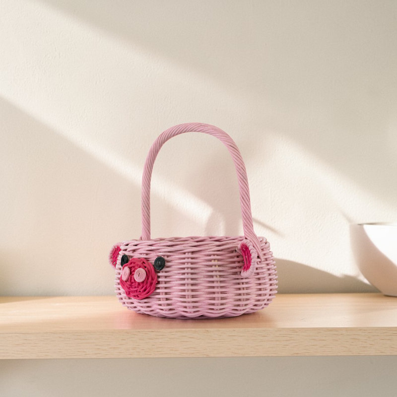 Trinx Wicker Decorative Basket