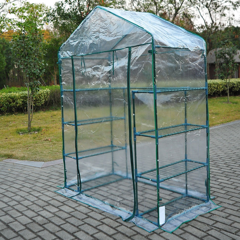 Wagner 1.4m W x 0.7m D Mini Greenhouse