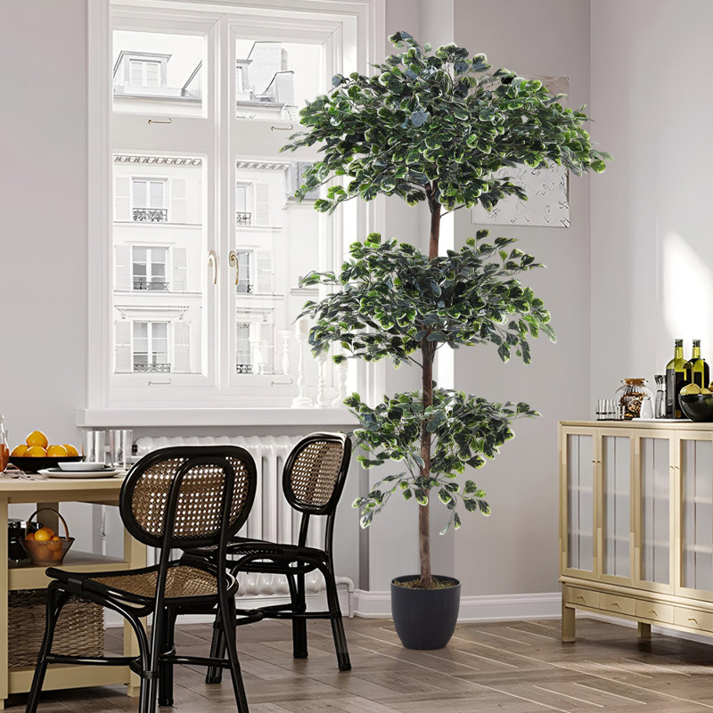 185cm Faux Zamioculcas Tree in Freestanding